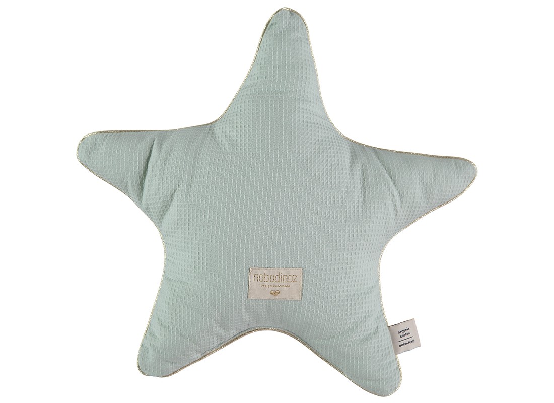 Nobodinoz Aqua Honeycomb Stella Aristote Cushion