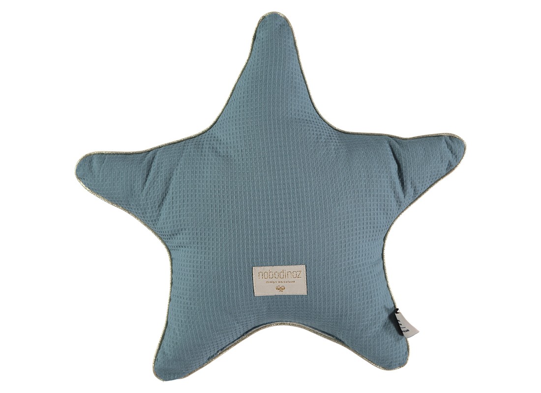 Nobodinoz Magic Green Honeycomb Stella Aristote Cushion