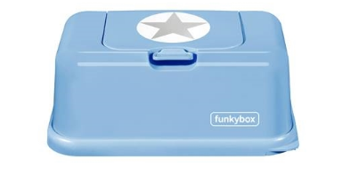 Funky Box Star Printed Wet Wipes Holder