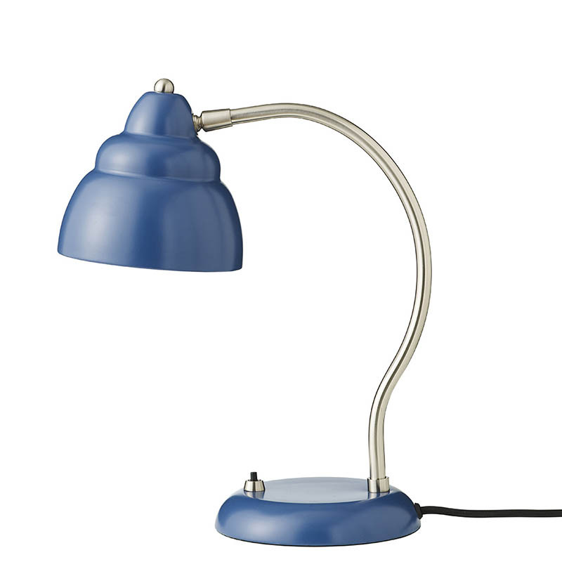 Superliving Bubble Table lamp Dark Blue and Silver