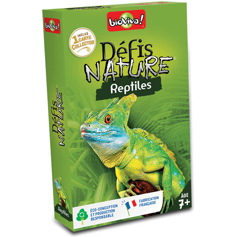 Bioviva Defis Nature Reptiles Card Game