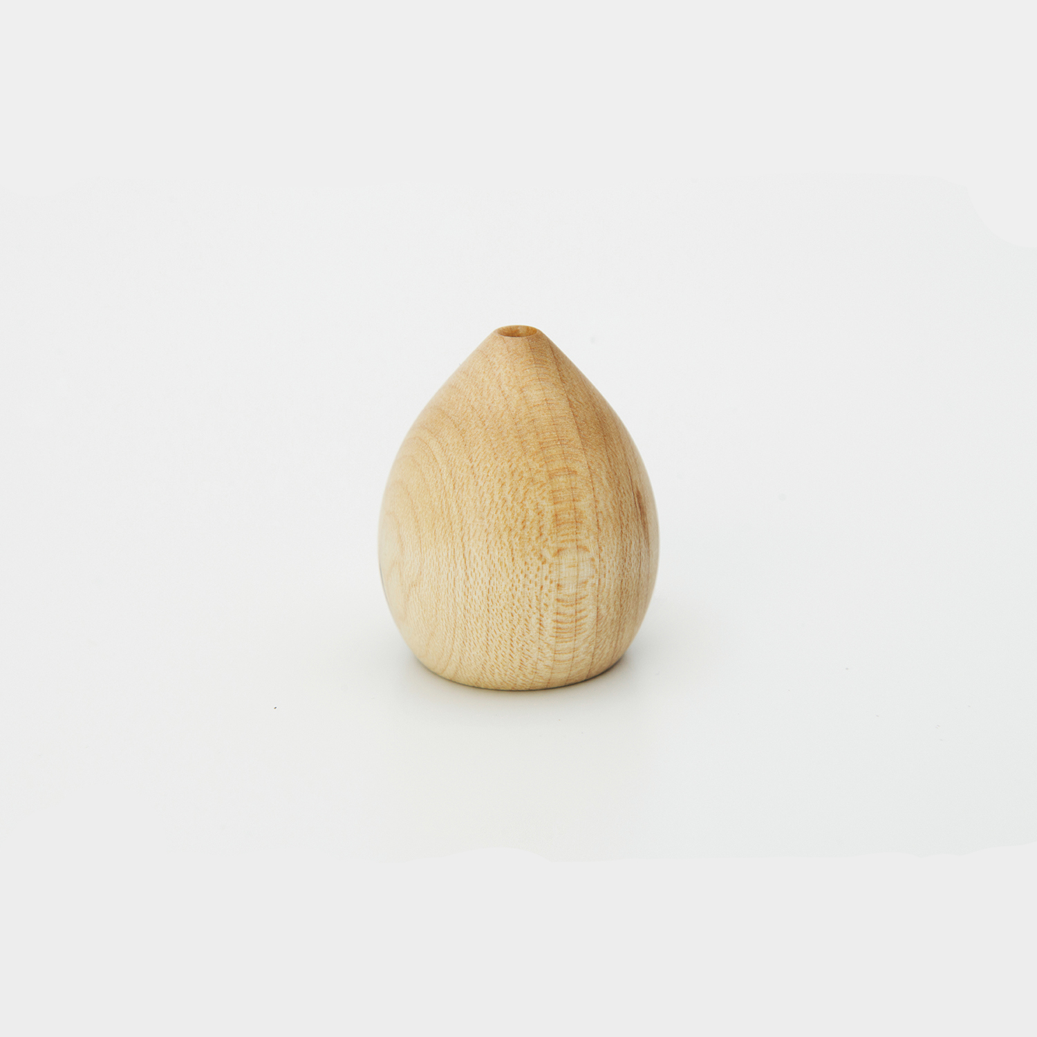 Akarino-Tane Natsume (Jujube) Shape Mini Wooden Vase from Japan