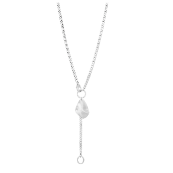 Dansk Smykkekunst Alaya Chain Necklace - Silver Plating