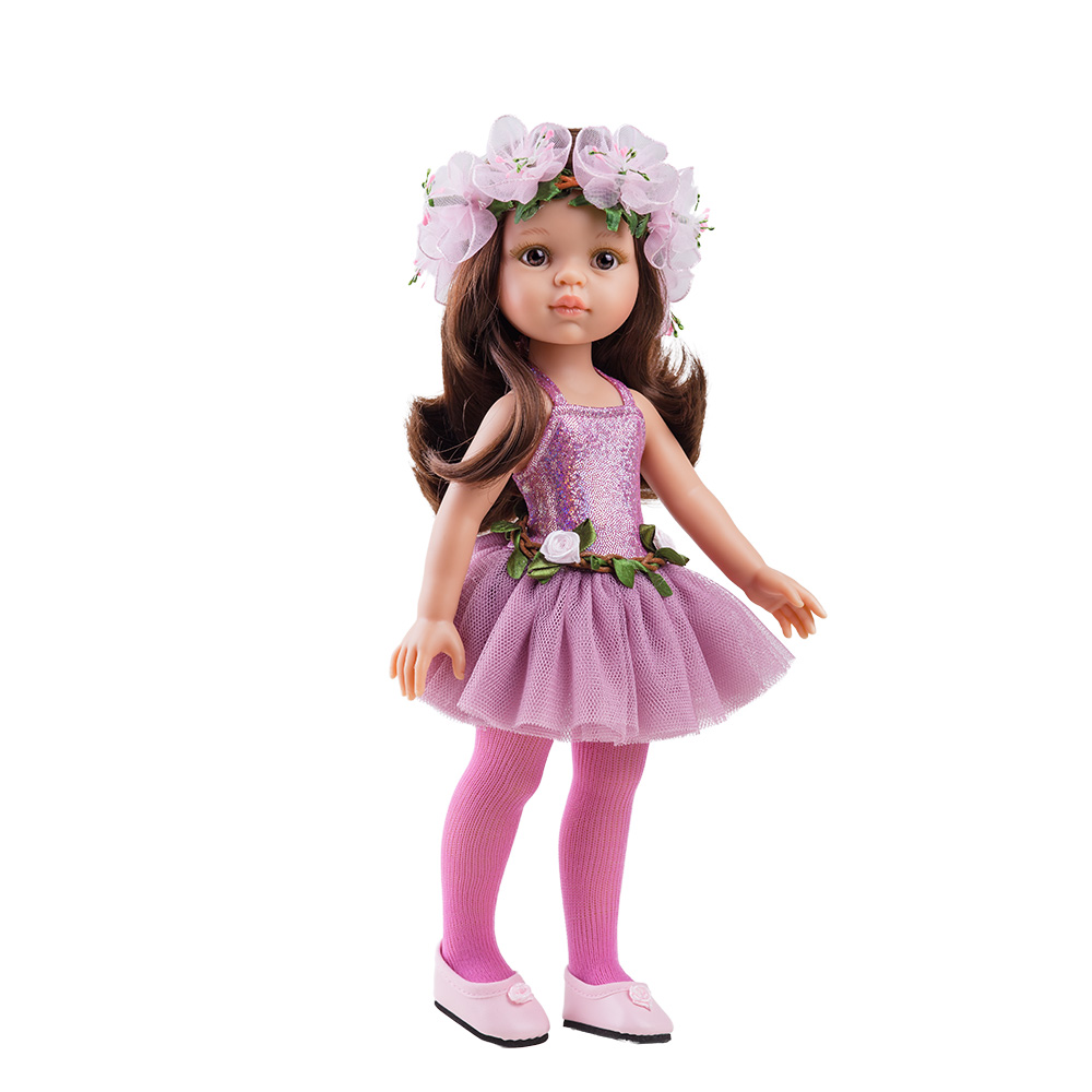 Paola Reina Brown Carol Ballerina Doll