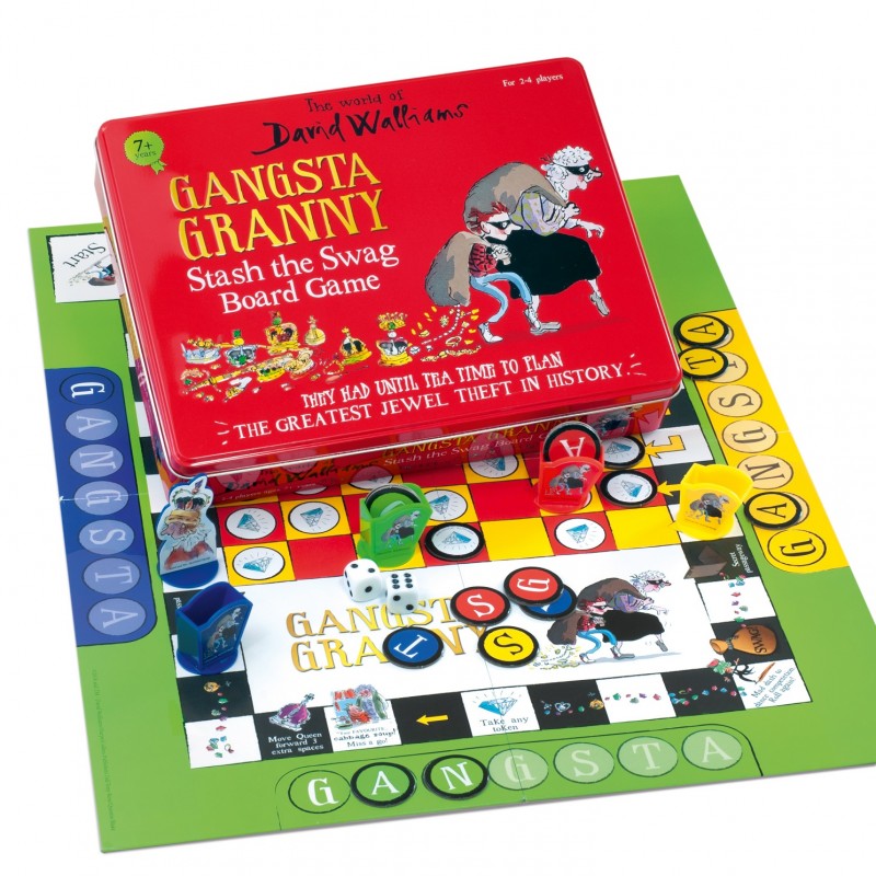 Paul Lamond Games The World of David Walliams Gangsta Granny Board Game Age 7+