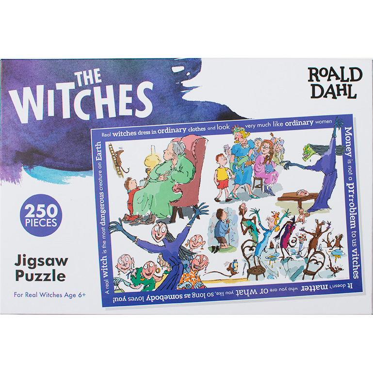 Paul Lamond Games Roald Dahl The Witches 250 Piece Jigsaw Puzzle Age 6+