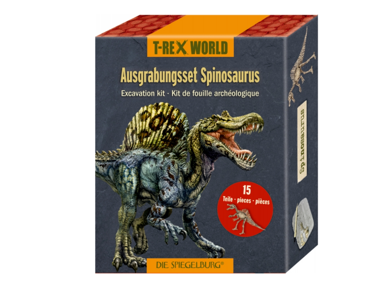 spiegelburg Spinosaurus T Rex World Excavation Set