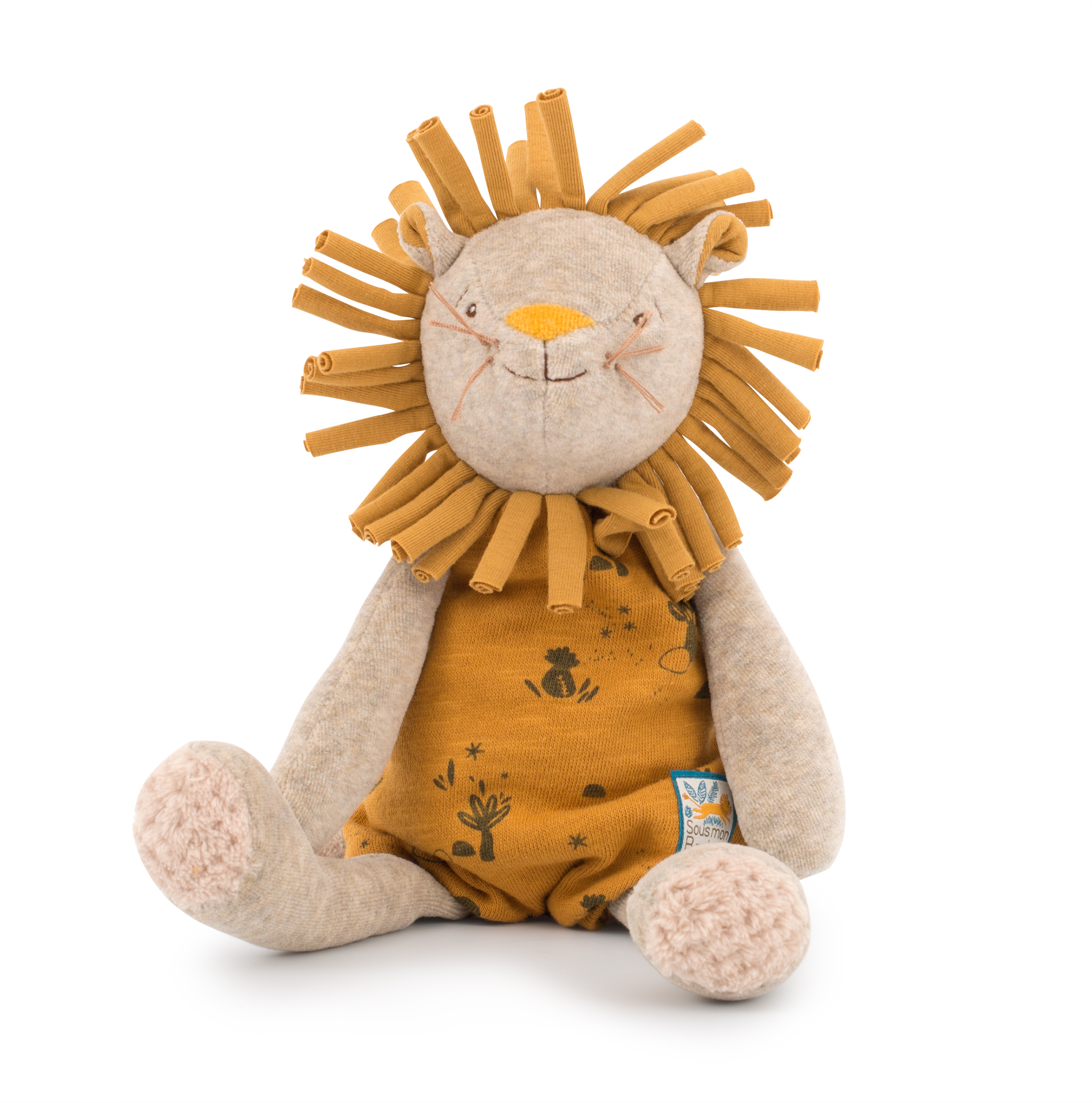 Moulin Roty Under My Baobab Tree Lion Paprika Doll