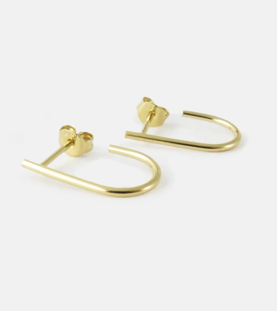 Studio MHL Earrings U-Shape Gold