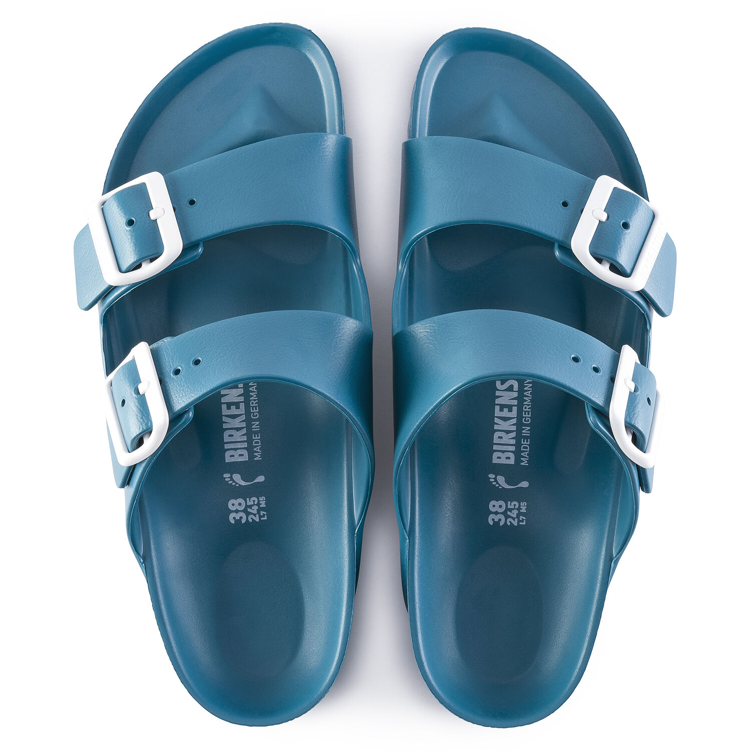 turquoise birkenstock