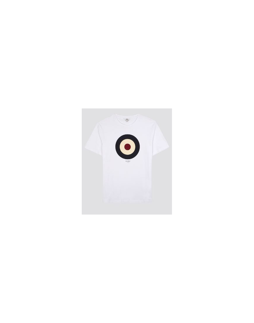 Ben Sherman White Target T Shirt