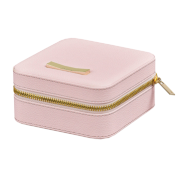 Trouva: Pink Zipped Jewellery Case