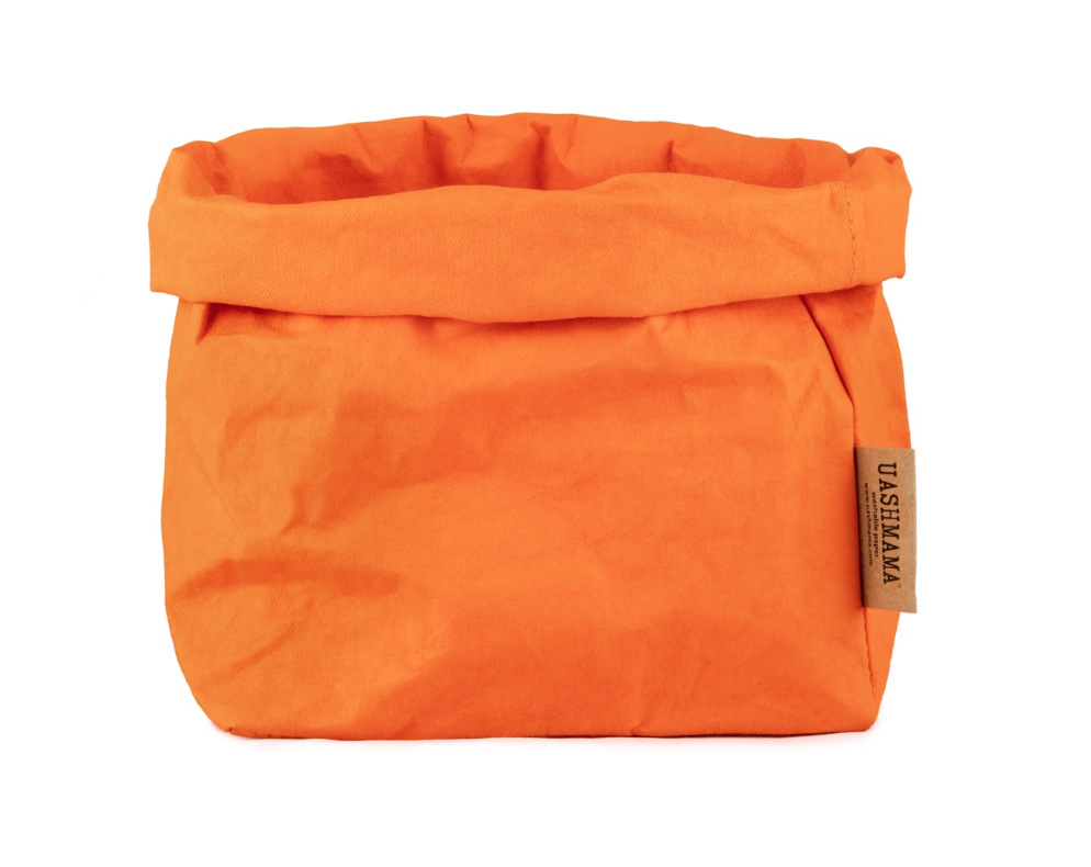 Uashmama Large Paper Bag Orange