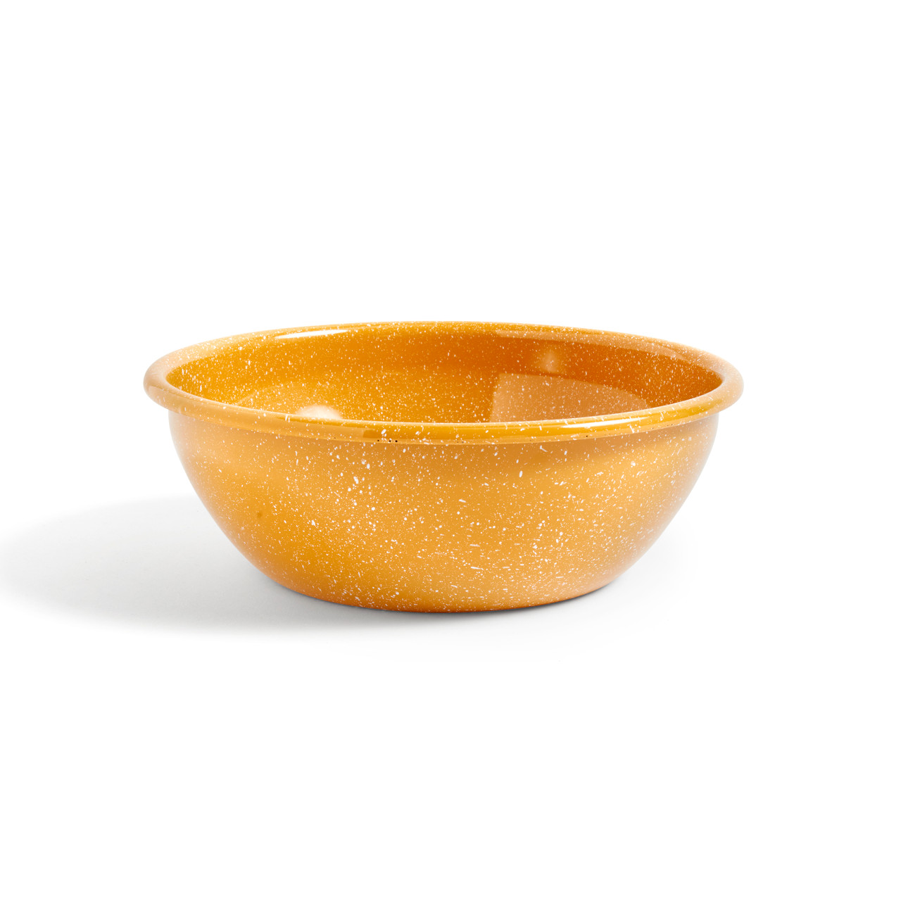 HAY Enamel Salad Bowl - Dust Mustard