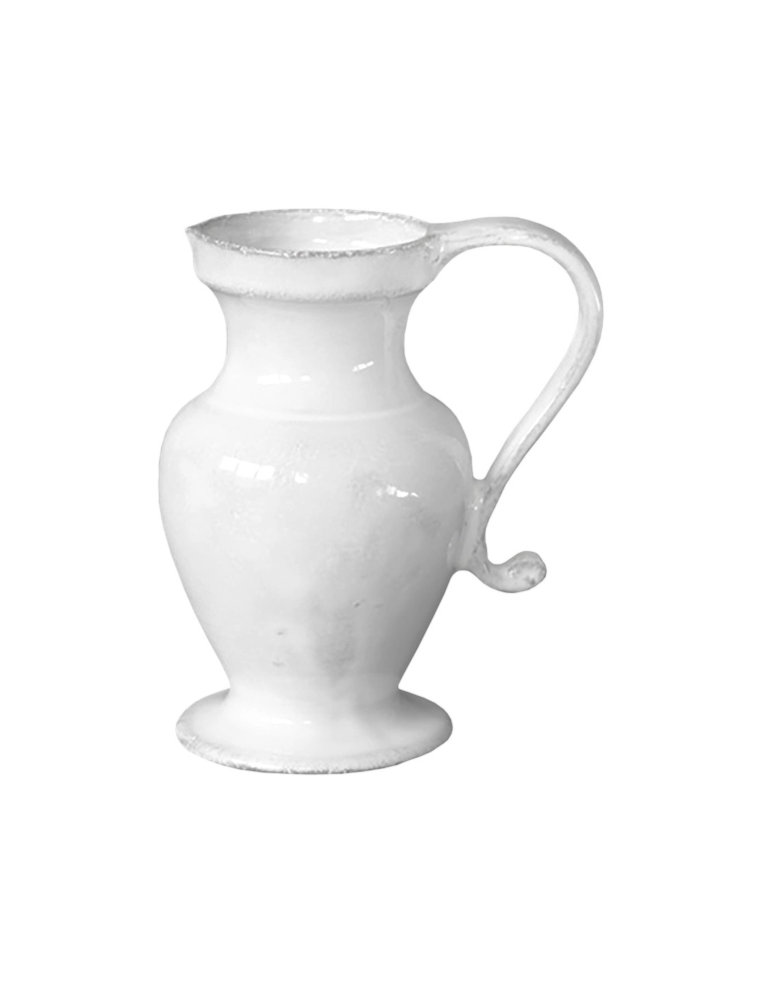 Astier De Villatte Small Colbert Handmade Pitcher