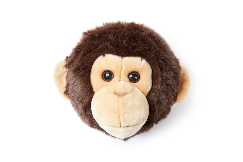 WILD & SOFT Joe the Monkey Plush Head