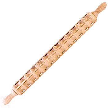 Eppicotispai Beechwood Ravioli Rolling Pin 60cm