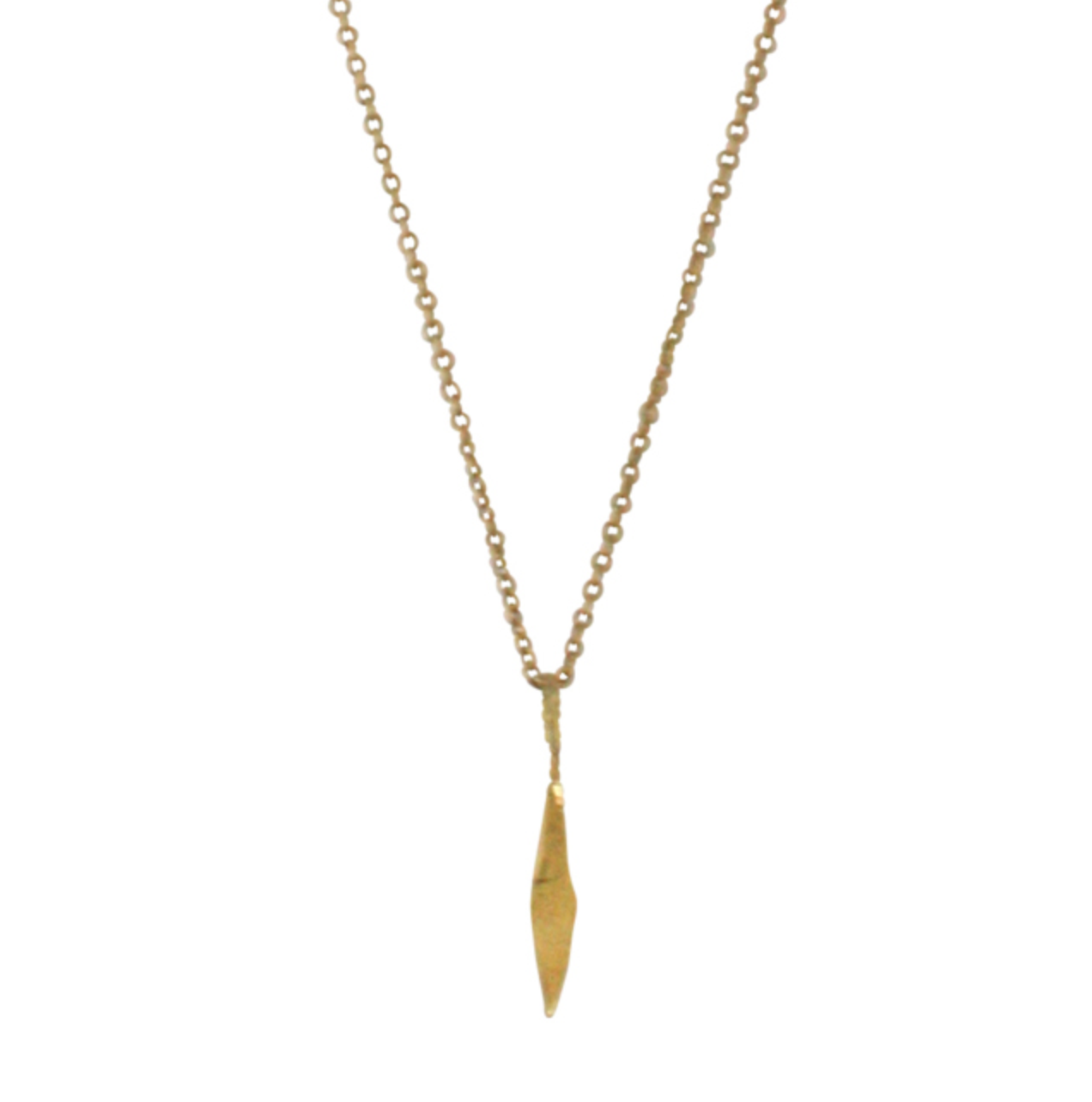 Ting Goods Flat Rhomb Necklace