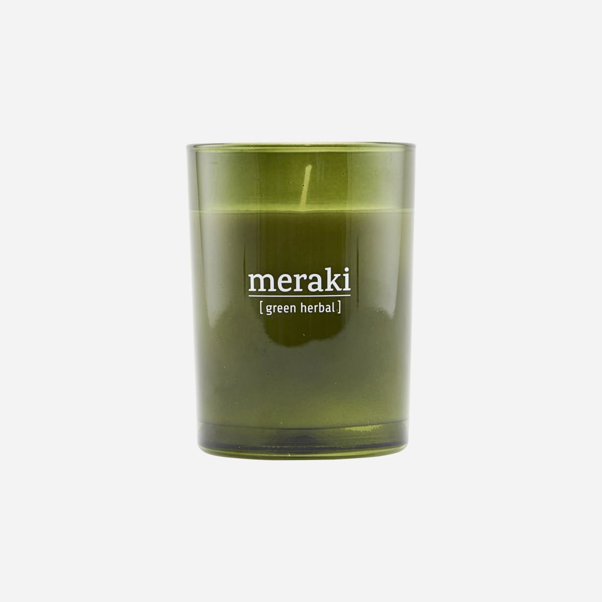 Meraki Scented Candle Green Herbal