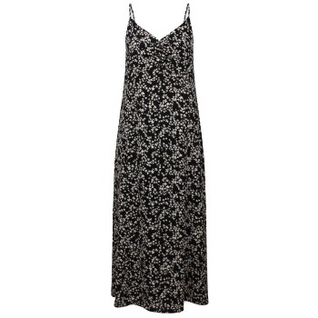 Trouva: Black Ditsy Floral Sustainable Asta Dress