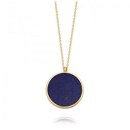 Astley Clarke Lapis Slice Stilla Locket Necklace