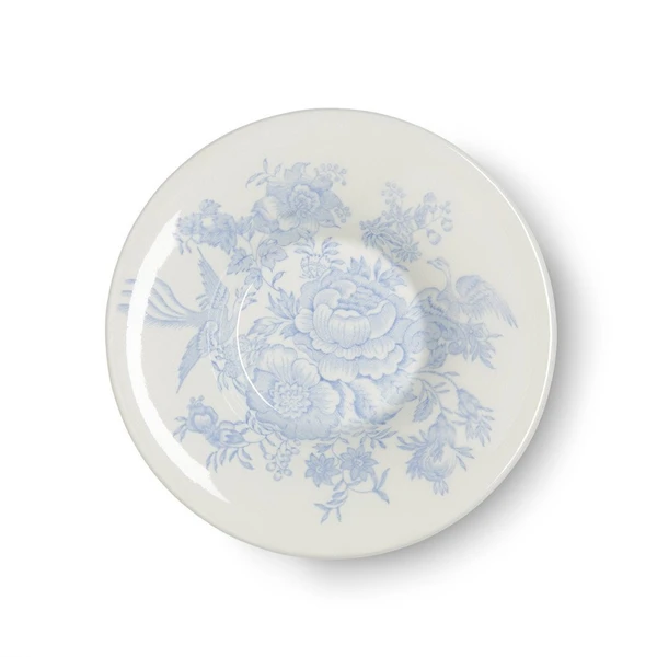 Burleigh Blue Asiatic Pheasants Espresso Saucer