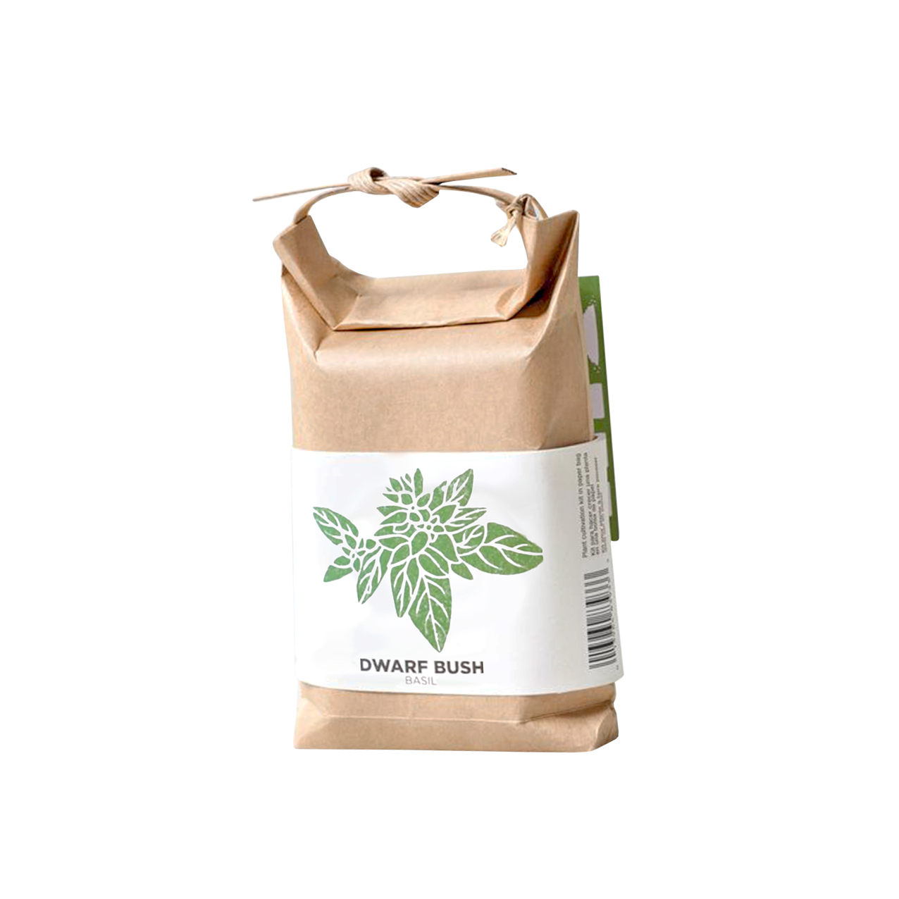 Noted Grow Your Own Basil in Japanese Paper Bag - Dwarf Bush Basil