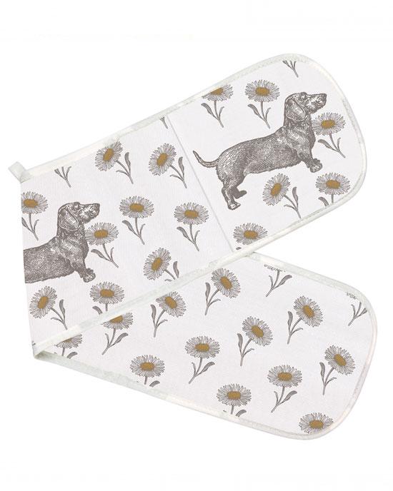 Thornback & Peel Double Oven Glove Dog Daisy