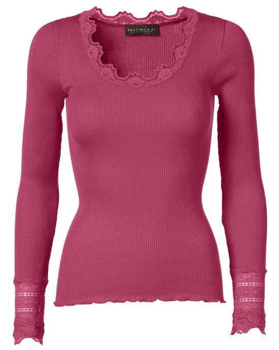 Rosemunde Vintage Powder Babette Top W Lace Cuff