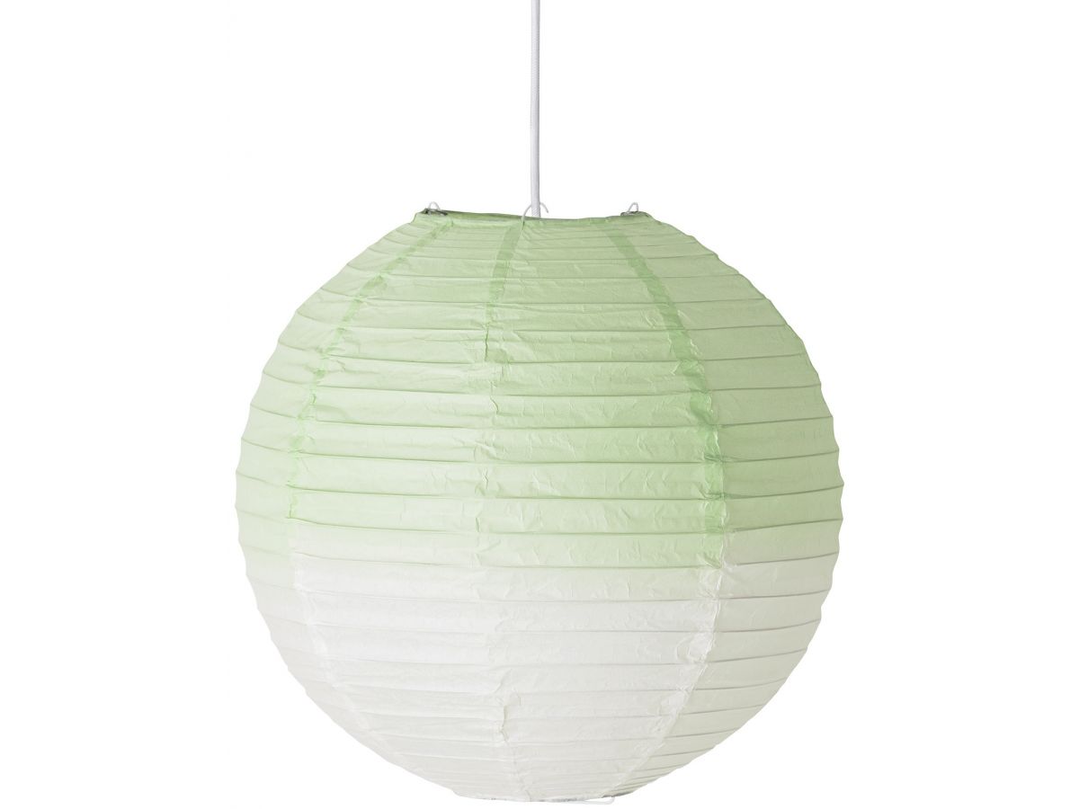 Bloomingville 35cm Green and White Pendant Lamp Dip