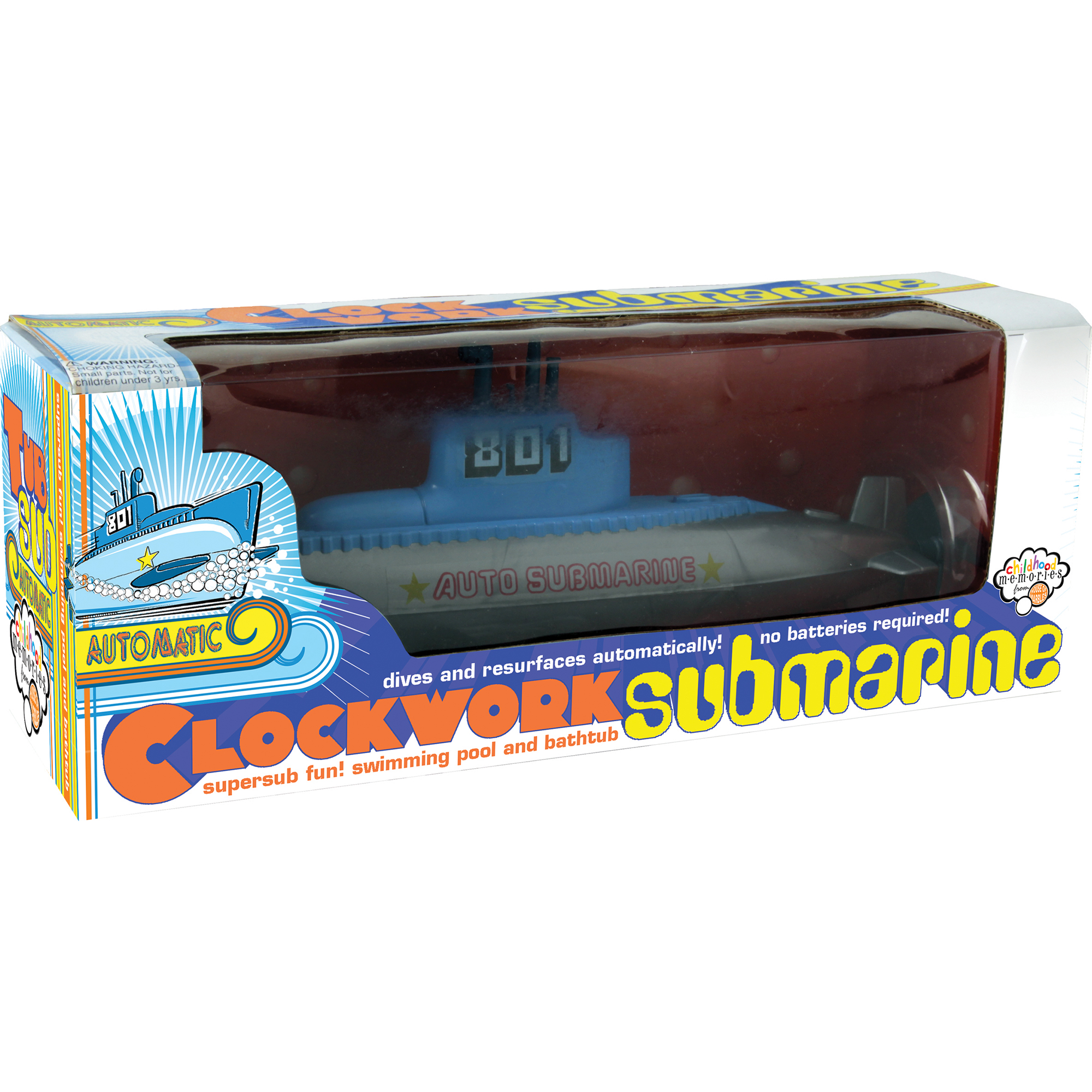 House Of Marbles Clockwork Submarine Toy