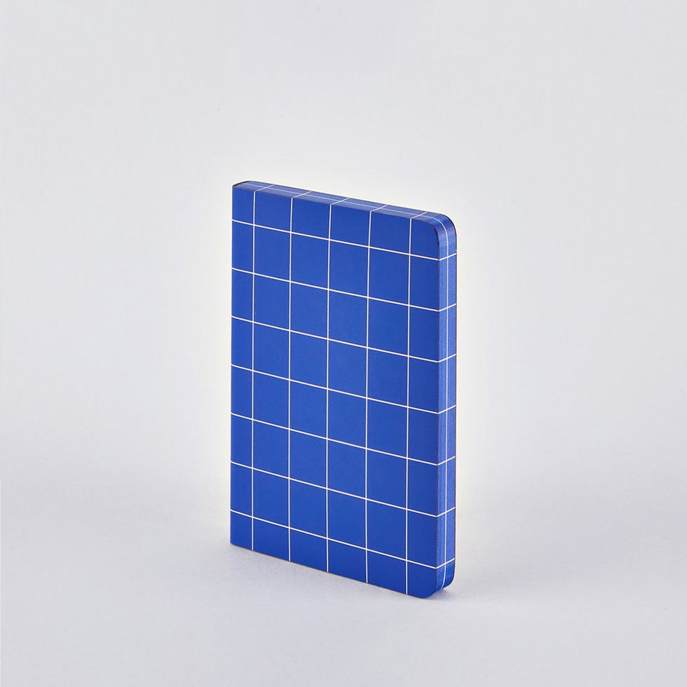 Nuuna Notebook Recycled Leather Cover Graphic S Break The Grid