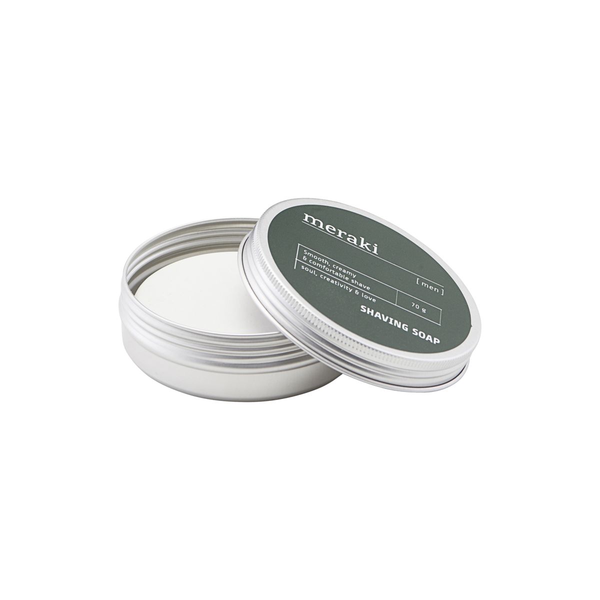 Meraki Shaving Soap in Tin