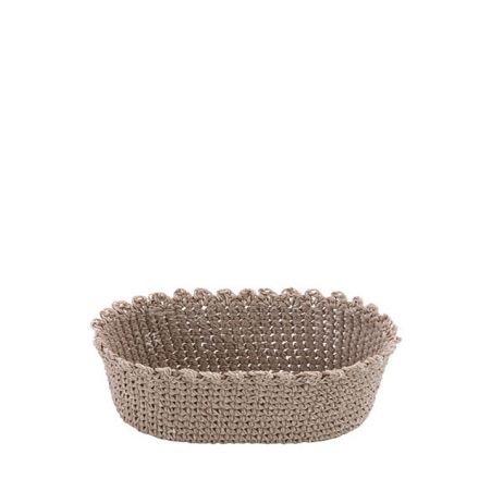 Fiorira' Un Giardino Cotton Oval Basket - Set 2 units