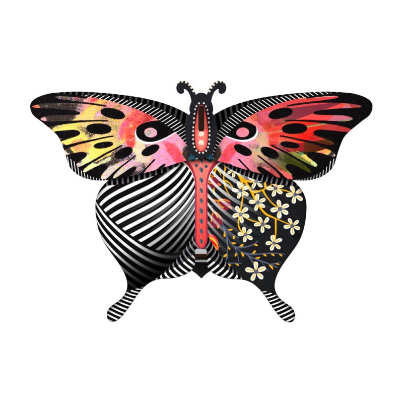 Miho Unexpected Things Violetta Butterfly Wall Accessory