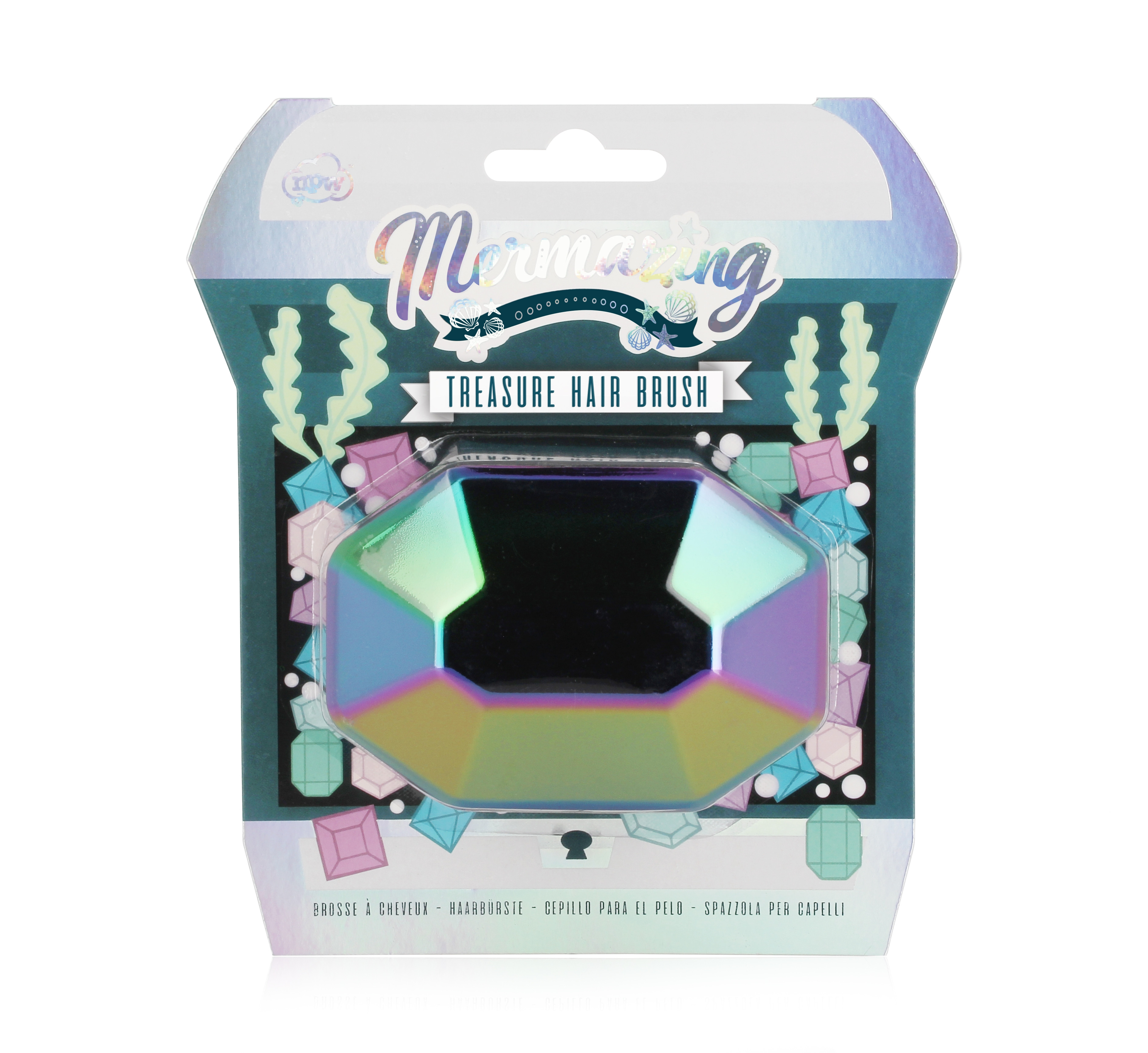 NPW Gifts Mermaid Hair Brush