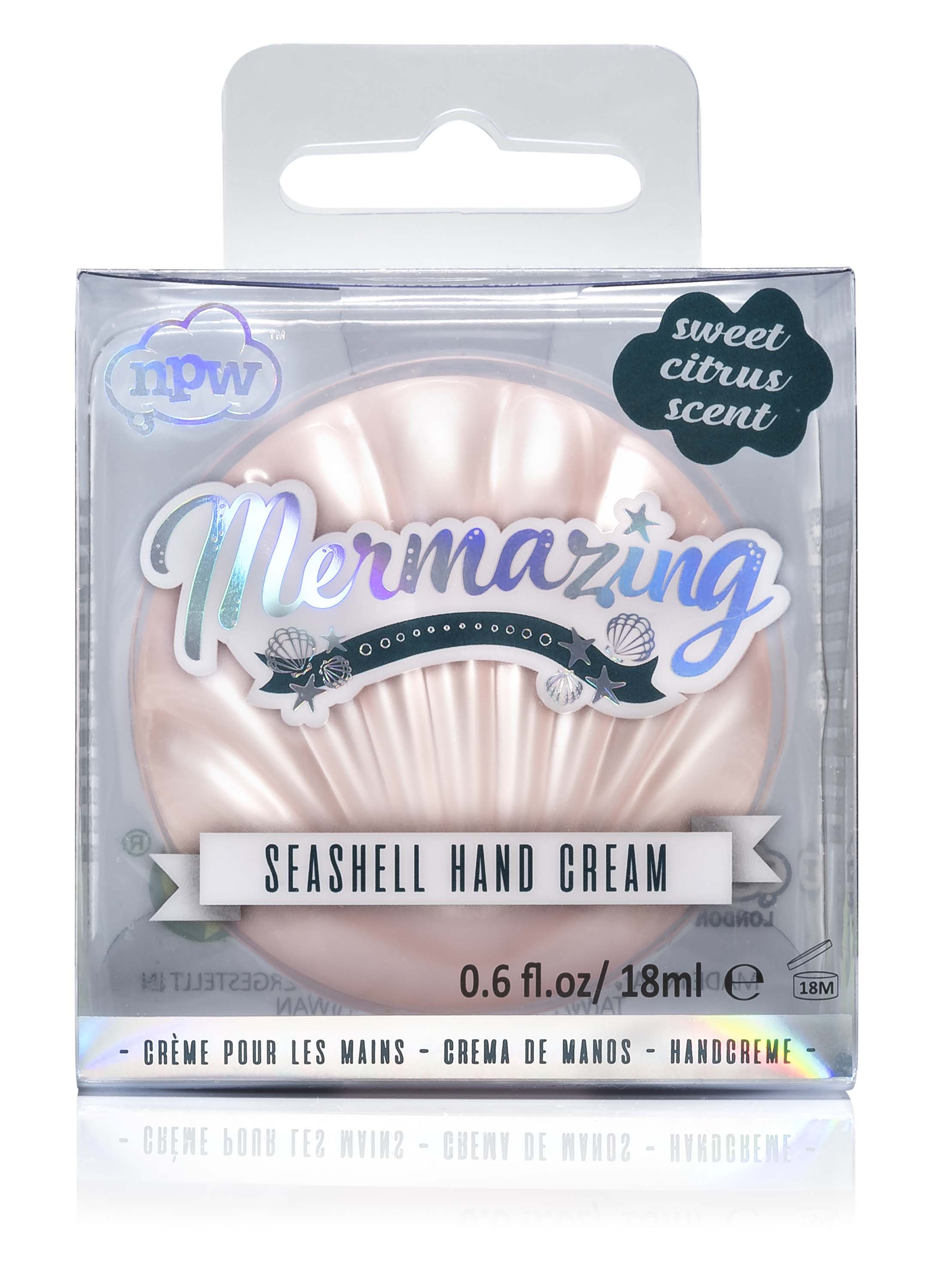 NPW Gifts Mermaid Shell Hand Cream