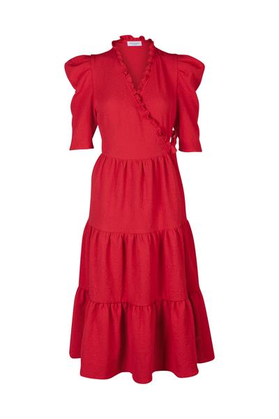 Hofmann Copenhagen Ciara Dress in Fiery Red