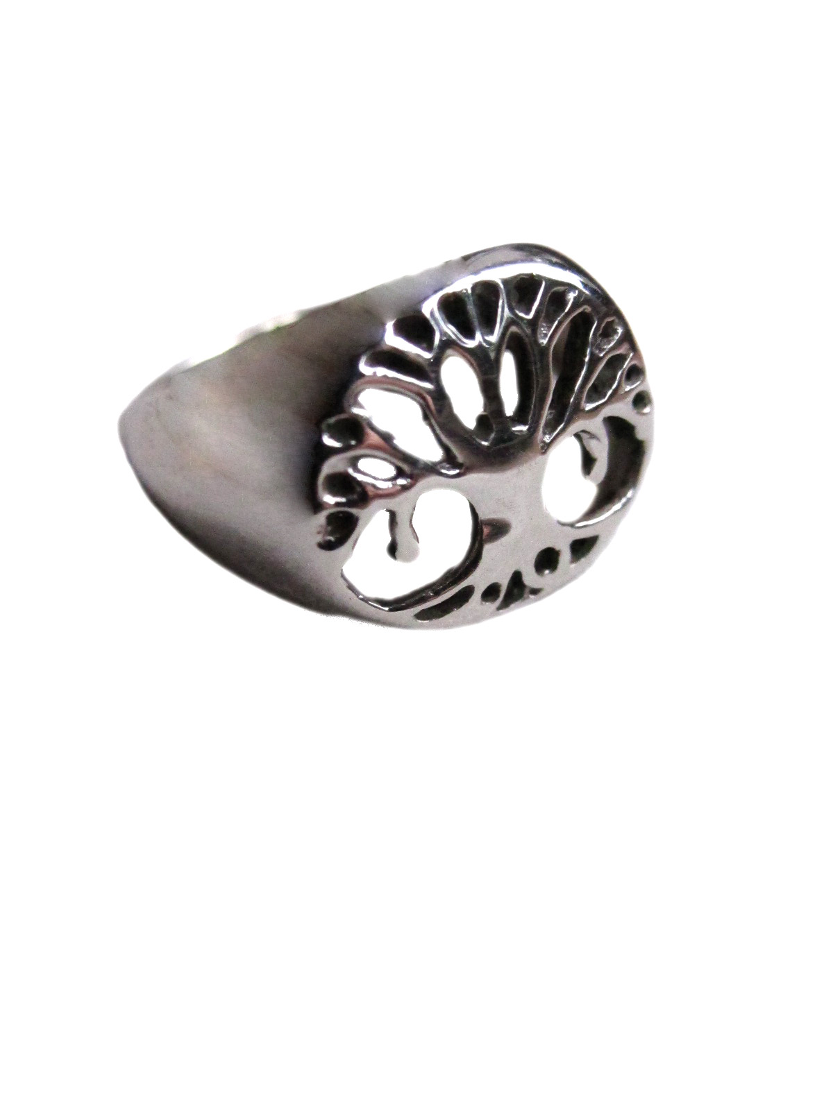 CollardManson Tree Of Life Ring Silver