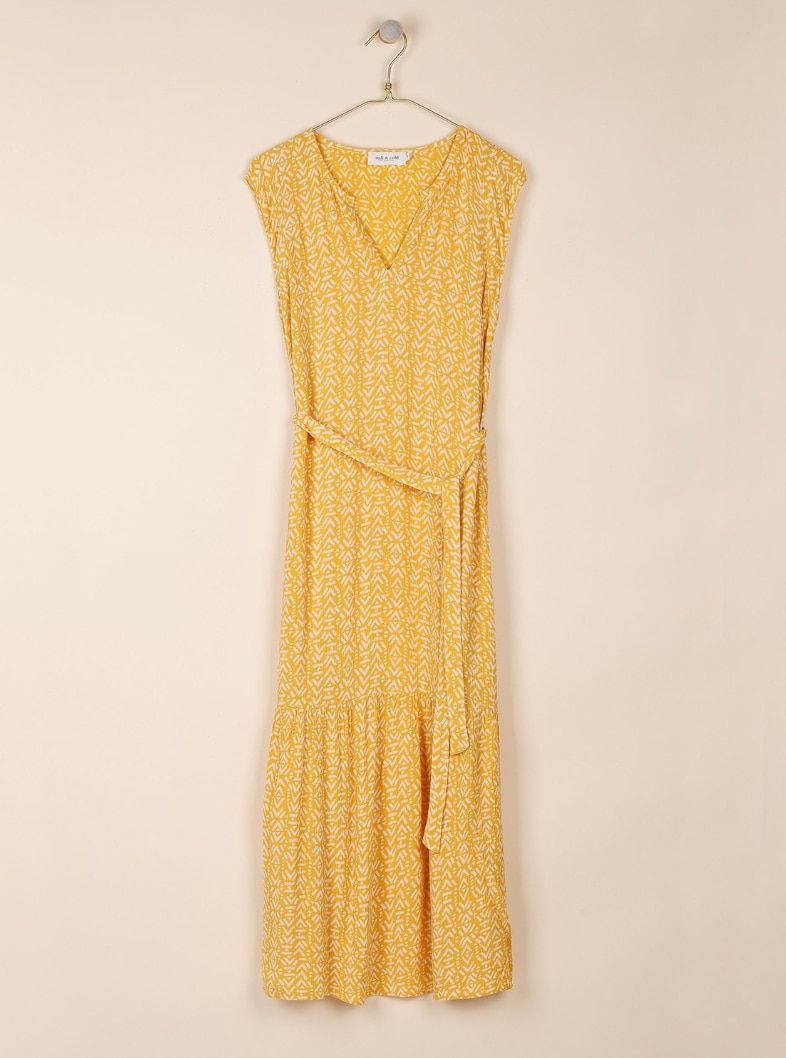 indi-and-cold-yellow-fluid-v-neck-dress