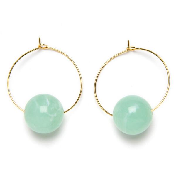 Dlirio Pendientes Monette Verdes