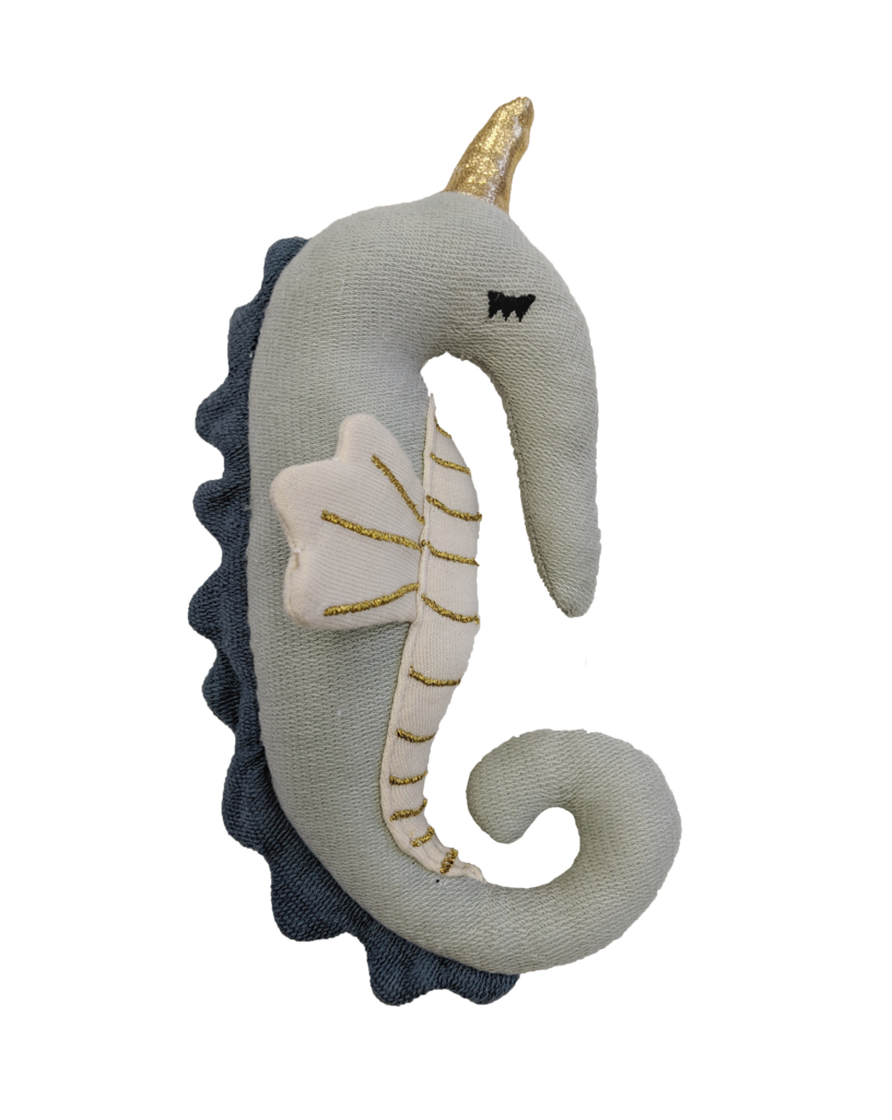 FABELAB Seahorse Baby Rattle