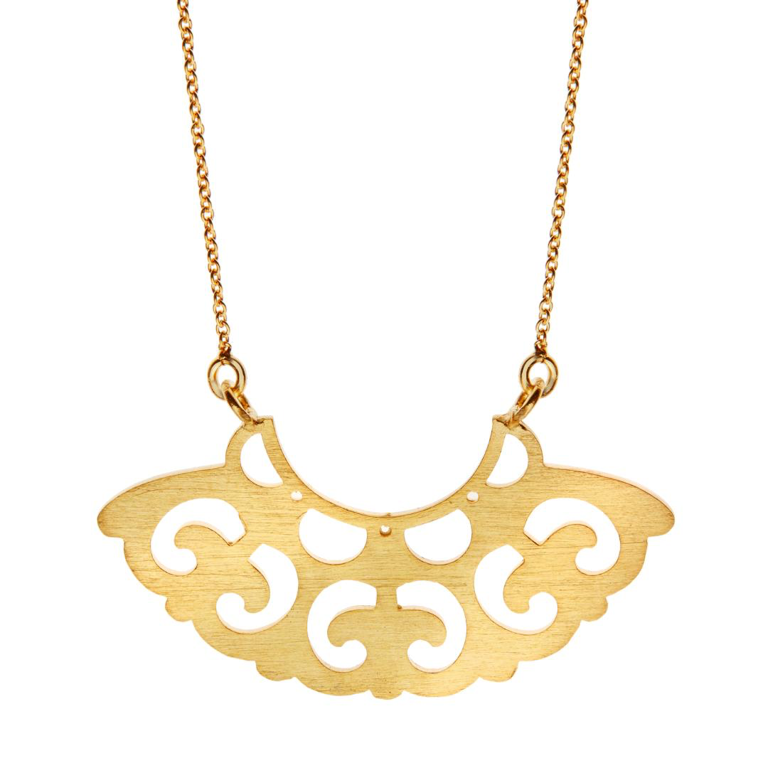 Joanna Cave Jewellery Gold Agave Necklace