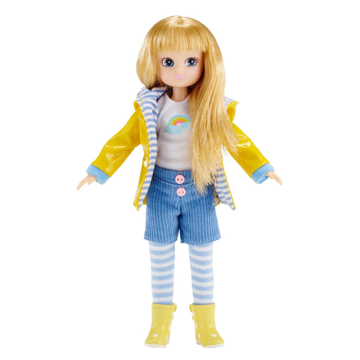 Lottie Rainy Days Doll in Raincoat and Rain Boots