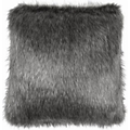 Helen Moore Faux Fur Signature Cushion - Lady Grey