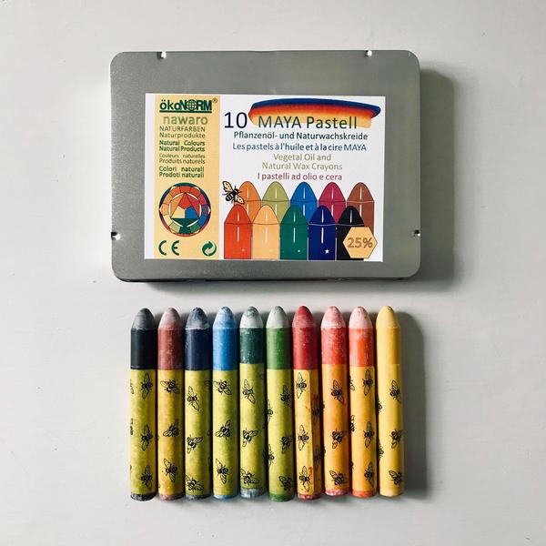 Ökonorm Oil Pastels Tin Box Set 10 Colours