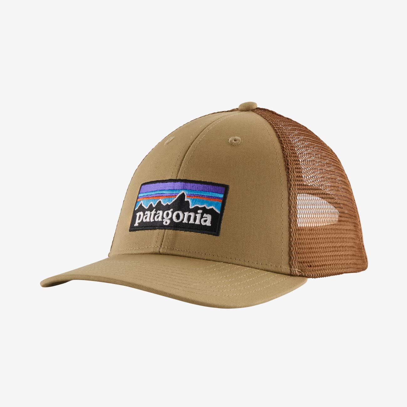 Patagonia P-6 Logo LoPro Trucker Hat - Classic Tan 