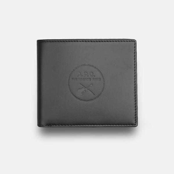 A.P.C. Aly Guitare Wallet Black