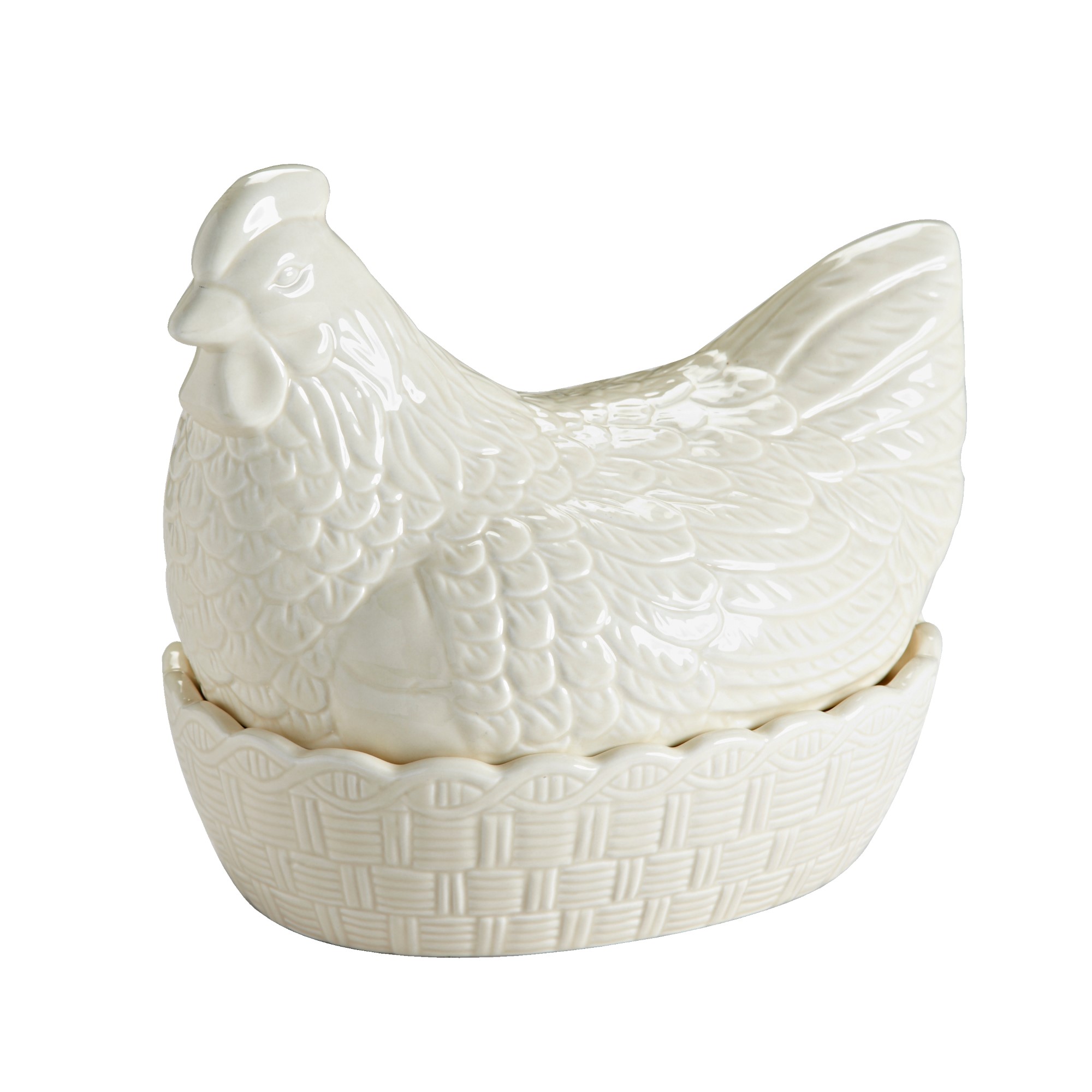 Mason  &  Cash Large Hen Egg Keeper Cream