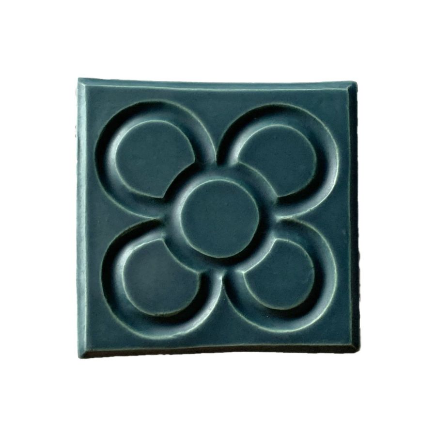 bornisimo-ceramic-coaster-panot-barcelona-flower-green-blue